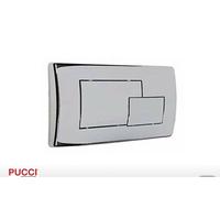 Placca scarico cassetta incasso eco cromata 80005412 pucci 5412