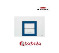 PLACCA SERIE AUREA KARIBA BIANCA 317107-02