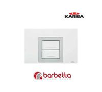 PLACCA SERIE AUREA KARIBA BIANCA 317107-11