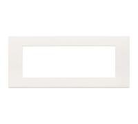 Placca Vimar Linea Total Look 7 Moduli Tecnopolimero Bianca 30657.00