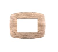 PLACCA SLIM 3P LEGNO CHIARO