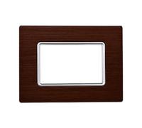 Placca Solar in alluminio satinato - Compatibile con BTicino Matix