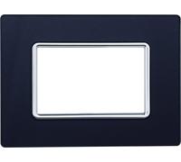 Placca Solar in vetro lucido compatibile con BTicino Matix - Cornice frontale da