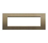 PLACCA SQUARE 7 MODULI LIVING LIGHT TECH BTICINO LNA4807SQ