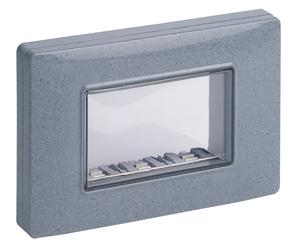 PLACCA STAGNA VIMAR PLANA 14943.14 COLORE GRIGIO GRANITO CALOTTA