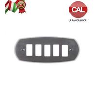 PLACCA SUPPORTO COMPATIBILE BTICINO MAGIC IN OTTONE MOSTRINA