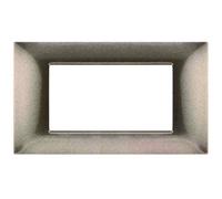 PLACCA TECNOPOLIMERI BRONZO 4 POSTI COMPATIBILE PLANA MAPP4P-MAP6004-07 MAPAM