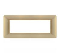PLACCA TECNOPOLIMERI ORO 6 POSTI COMPATIBILE MATIX MAPT6P-MAPJOY-P5006-OR MAPAM