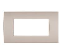 PLACCA TECNOPOLIMERI SABBIA 4 POSTI COMPATIBILE LIVING MAPL4P-MAPART-P8004-SA MAPAM
