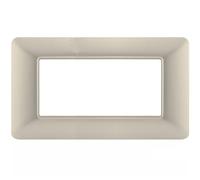 PLACCA TECNOPOLIMERI SABBIA 4 POSTI COMPATIBILE MATIX MAPT4P-MAPJOY-P5004-SA MAPAM