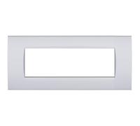 PLACCA TECNOPOLIMERI SILVER 7 POSTI ART COMPATIBILE LIVING ART-A-P-MAPART-P8007-SI MAPAM