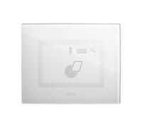 Placca Touch Ga Vetro Bianco 3M AVE 44PVTC3GA-BL