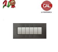 PLACCA UNIKA COMPATIBILE BTICINO AXOLUTE IN PVC E LEGNO