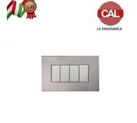 PLACCA UNIKA COMPATIBILE BTICINO AXOLUTE IN PVC E LEGNO