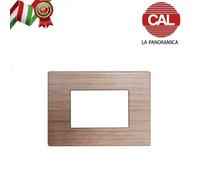 PLACCA UNIKA COMPATIBILE BTICINO MATIX IN PVC E LEGNO