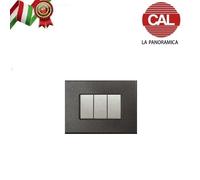 PLACCA UNIKA COMPATIBILE BTICINO MATIX IN PVC E LEGNO