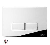 Placca Valsir Tropea S Tropea 3 Winner S Cubik S Placche ORIGINALI Valsir per cassette Wc modelli TropeaS Tropea3 WinnerS CubikS (PLACCA P3 CROMO LUCIDO)