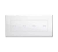 Placca Veratouch Bianca 4Com ( AVE cod. 44PVTC04BL )