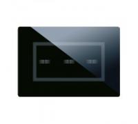 Placca Veratouch Nero Assoluto 3Com ( Ave Cod. 44Pvtc03Nal )