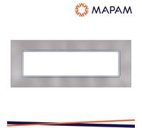 PLACCA VETRO T2 6007BL-8 7P PLATINO - 024564