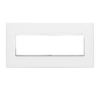 Placca Vimar 21657 7 Moduli Serie EIKON EVO Montaggio Orizzontale e Verticale