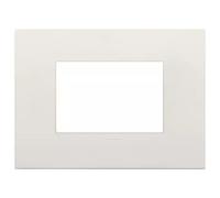 Placca Vimar Arkè Classica 3 Moduli In Tecnopolimero - Colore: Avorio, CONFEZIONE: 1 pz.