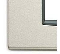 Placca Vimar Eikon Classic 4 Moduli Argento Matt