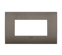 Placca Vimar FIT 4 moduli metal 19954.14