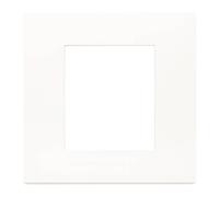 Placca 2m serie Linea vimar 2 posti bianca 30642.00