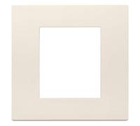 Placca 2 MODULI CANAPA SERIE LINEA VIMAR 30642.01