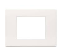 Placca 3m serie Linea vimar 3 posti bianca 30653.00