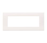 Placca 7m serie Linea Vimar 7 posti bianca 30657.00