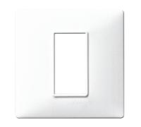 Placca Vimar Plana 1 modulo colore bianco 14641.01
