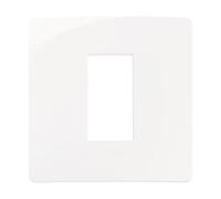 Placca Vimar Plana Up 1 modulo bianca 14641U.01