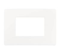 Placca Vimar Plana Up 3 moduli bianco matto 14653U.11