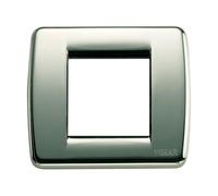Placca Vimar Rondò 17093.36 in Cromo - Eleganza per 1-2 Moduli