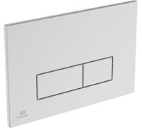 Placca WC Ideal Standard OLEAS M2 234x154x8,5mm Cromo Pulsante doppio