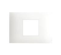 Placca Young44 Bian.Ral9010 2Com 3M AVE 44PJ02BT