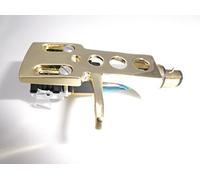 placcato in oro testina fonografica Supporto con mm CARTUCCIA PER TECHNICS SL1200, SL 1200 MK2,SL1210,SL1210 MK2,SL1210 MK5,SL1200 MK5,SL1600 MK2,sl1610 MK2,sl1700 MK2,sl1710 MK2,SL1800 MK2,sl1810 MK2