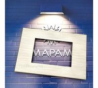 Placche compatibili con Bticino Living light in tecnopolimero spazzolato placca 3 4 6 moduli posti per supporti LN4703 e N4703 (4 posti, T13 - Oro Satinato)