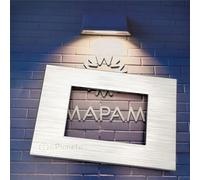 Placche compatibili con Bticino Living light in tecnopolimero spazzolato placca 4 moduli posti per supporti LN4703 e N4703 (4 Posti - 8004SL-09)