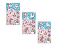 Placche da parete vuote singole con stampa arcobaleno, per hotel, cucina, bagno, camera da letto, decorazione 6,9 x 11,4 cm.