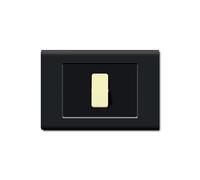 PLACCHE IN TECNOPOLIMERO, COMPATIBILE CON BTICINO MAGIC, 1 MODULO/POSTO, COLORE NERO, ALTA QUALITA', SQUADRATE, RETTANGOLARI, DESIGN CLASSICO, PER INTERRUTTORI/PRESE