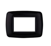 PLACCHE IN TECNOPOLIMERO COMPATIBILI LIVING 3-4-7 MODULI COLORI ASSORTITI ETTROIT (3 MODULI, NERO)