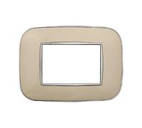 PLACCHE ORBIS COLORI ASSORTITI COMPATIBILI SERIE AXOLUTE 3-4-6 MODULI ETTROIT (3 MODULI, SABBIA)
