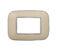 PLACCHE ORBIS COLORI ASSORTITI COMPATIBILI SERIE AXOLUTE 3-4-6 MODULI ETTROIT (3 MODULI, SABBIA)