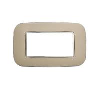 PLACCHE ORBIS COLORI ASSORTITI COMPATIBILI SERIE AXOLUTE 3-4-6 MODULI ETTROIT (4 MODULI, SABBIA)