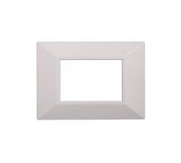PLACCHE PIRAMIDE COLORI ASSORTITI COMPATIBILI SERIE AXOLUTE 3-4-6 MODULI ETTROIT (3 MODULI, BIANCO)