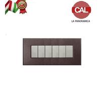PLACCHE UNIKA COMPATIBILI BTICINO MATIX IN PVC E LEGNO CAL LA PANORAMICA