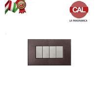 PLACCHE UNIKA COMPATIBILI BTICINO MATIX IN PVC E LEGNO CAL LA PANORAMICA